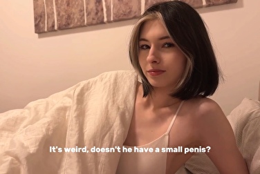 You've got a bigger dick than the guy! Let's fuck, it'll be our secret