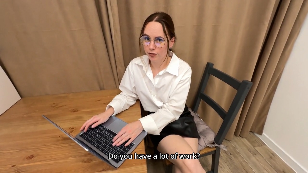 Free download You're waiting for your secretary to give you a report and someone's fucking her