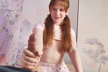 Asking to see his dick and showing off his tits, I kind of like it