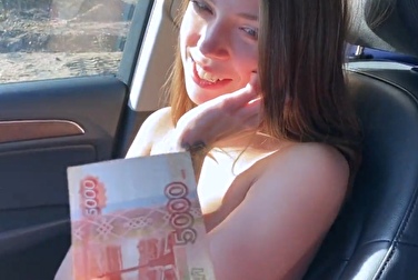 Drove a Russian girl and offered to undress her for money
