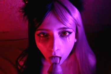 Called a succubus on Halloween and wasn't afraid to give her in the mouth