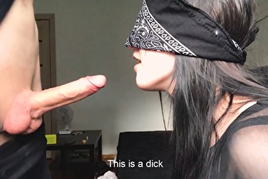 Youtuber cheekily slipped his dick instead of an orange for a girl