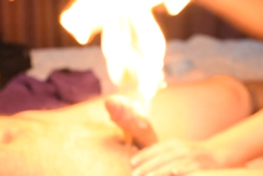 What the fuck — my dick caught on fire while jerking off